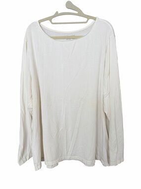 Coldwater Creek Long Sleeve Scoop Neck Tissue Tee 3X